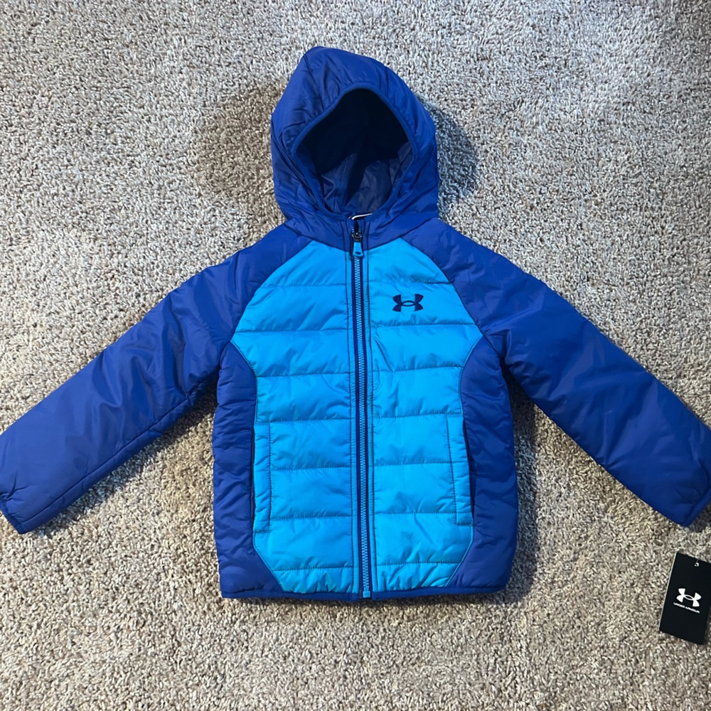 New boys under armour coat